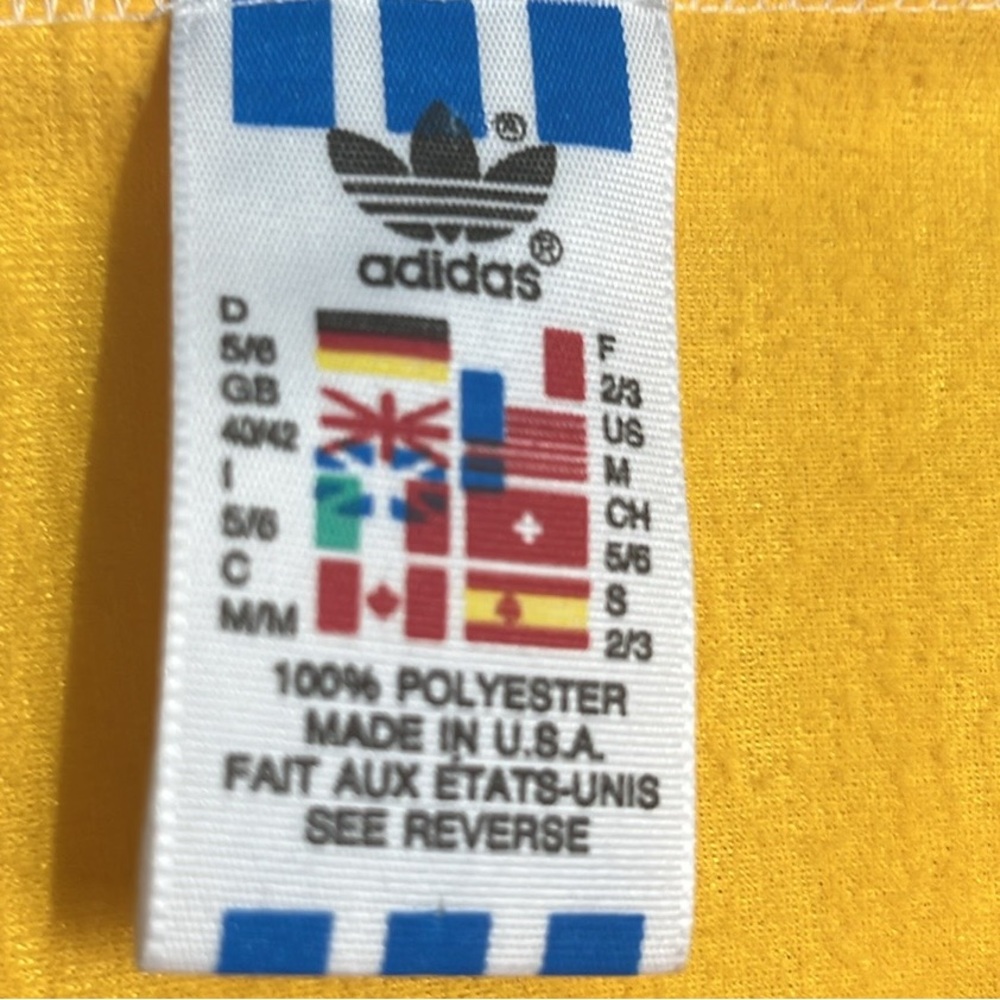 Vintage Adidas 80’s USA Made Soccer Jersey Shirt - Picture 2 of 6